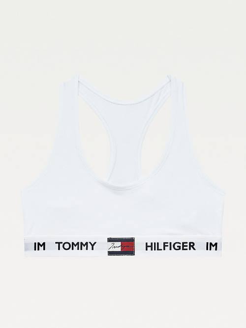 Tommy Hilfiger TOMMYXINDYA Bralette İç Giyim Kadın Beyaz | TH924TOF