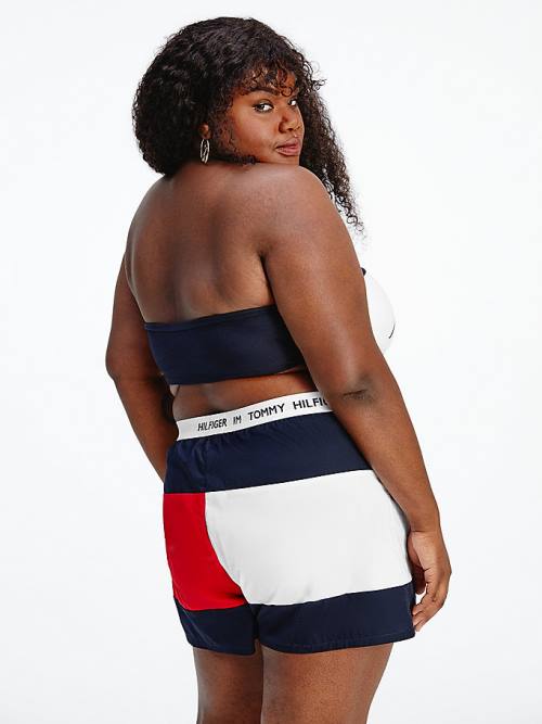 Tommy Hilfiger TOMMYXINDYA Curve Bandeau İç Giyim Kadın Mavi | TH382VQN