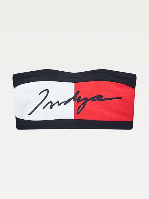 Tommy Hilfiger TOMMYXINDYA Curve Bandeau İç Giyim Kadın Mavi | TH382VQN