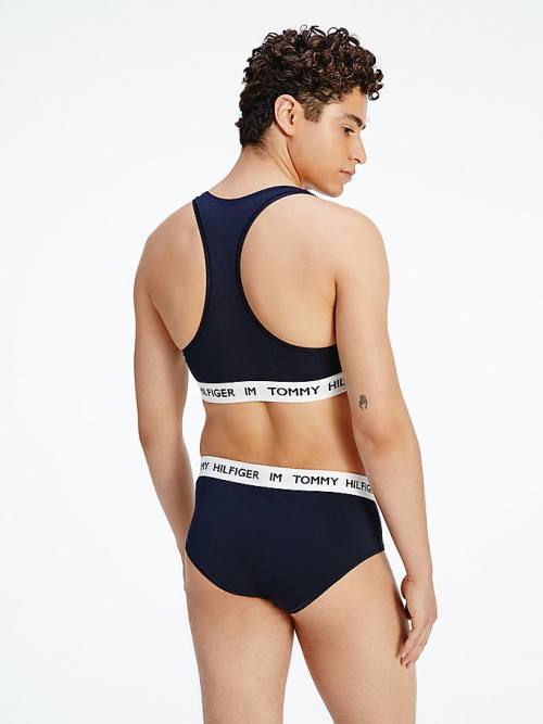 Tommy Hilfiger TOMMYXINDYA High-Belli Briefs İç Giyim Kadın Mavi | TH925DQU