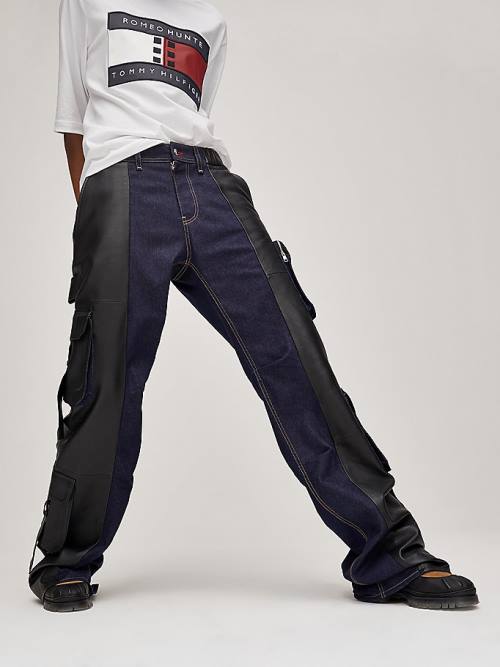 Tommy Hilfiger TOMMYXROMEO Dual-Gender Jeans Pantolon Kadın Mavi | TH975DBL