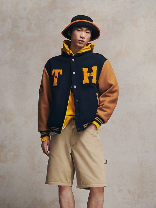 Tommy Hilfiger TOMMYXTIMBERLAND 2-In-1 Zip-Off Carpenter Pantolon Erkek Haki | TH341IDP