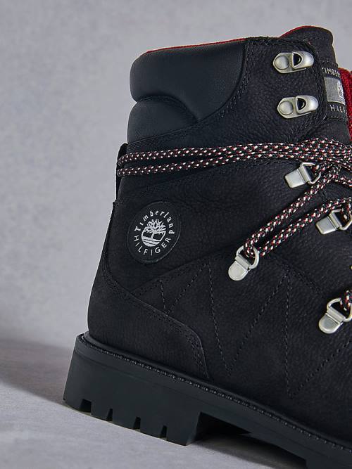 Tommy Hilfiger TOMMYXTIMBERLAND Su Geçirmez Yürüyüş Bot Erkek Siyah | TH125QCH