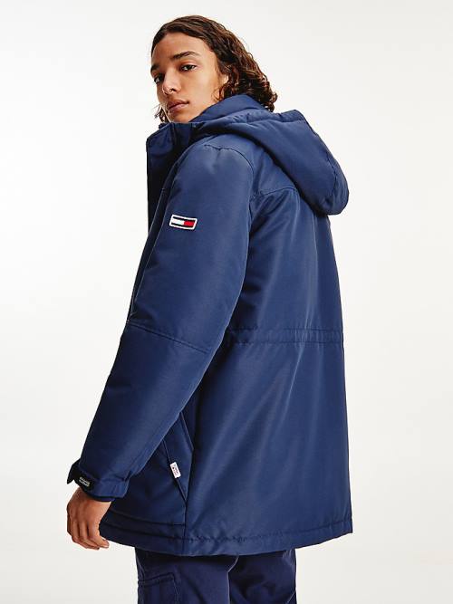 Tommy Hilfiger Tech Padded Parka Ceket Erkek Mavi | TH967ZTR