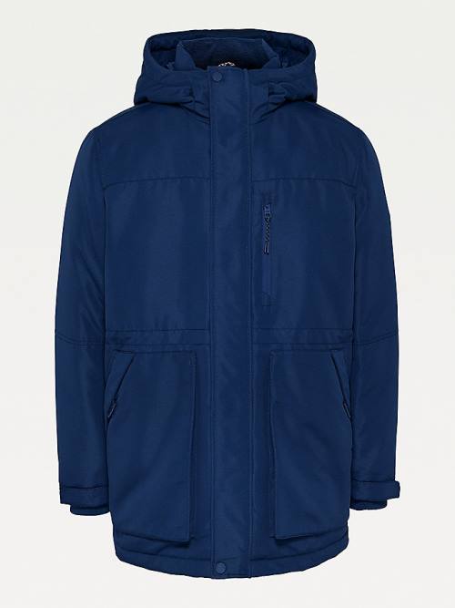 Tommy Hilfiger Tech Padded Parka Ceket Erkek Mavi | TH967ZTR