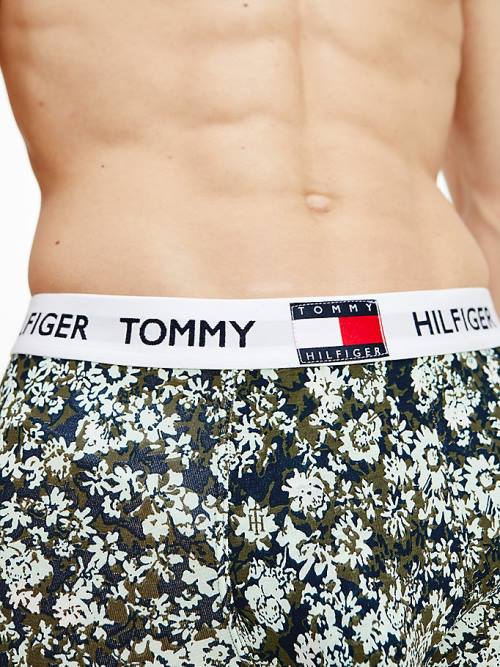 Tommy Hilfiger Tommy 85 Stretch Pamuklu Logo Trunks İç Giyim Erkek Beyaz | TH916JOH