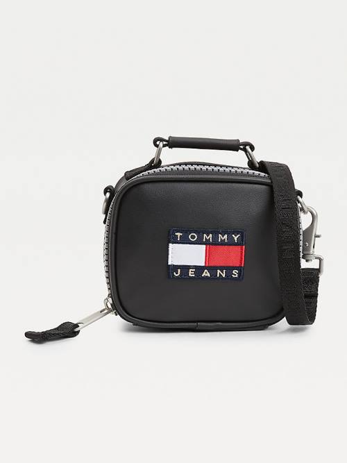 Tommy Hilfiger Tommy Badge Nano Çanta Kadın Siyah | TH516JUE