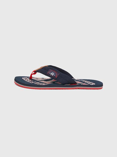 Tommy Hilfiger Tommy Beach Sandalet Erkek Mavi | TH394FHE