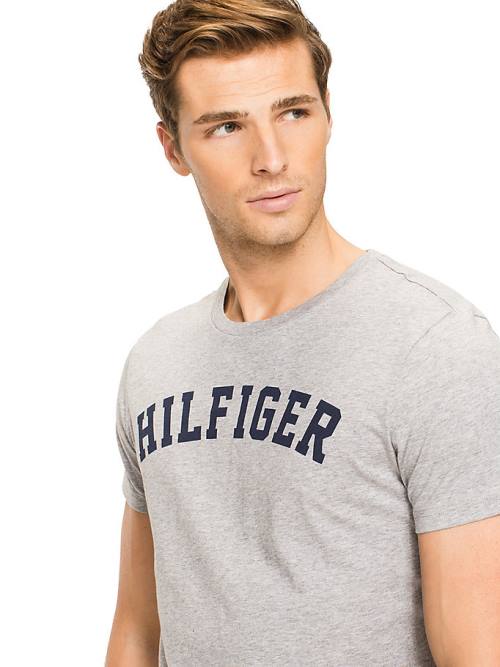 Tommy Hilfiger Tommy Hilfiger Logo Pijama Erkek Gri | TH041ROQ