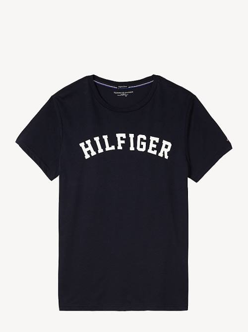 Tommy Hilfiger Tommy Hilfiger Logo Pijama Erkek Mavi | TH986CEJ