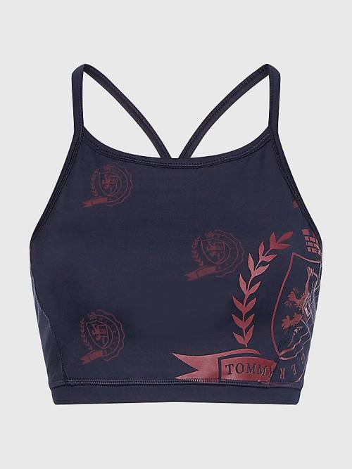 Tommy Hilfiger Tommy Icons Spor Bra İç Giyim Kadın Mavi | TH687AEK