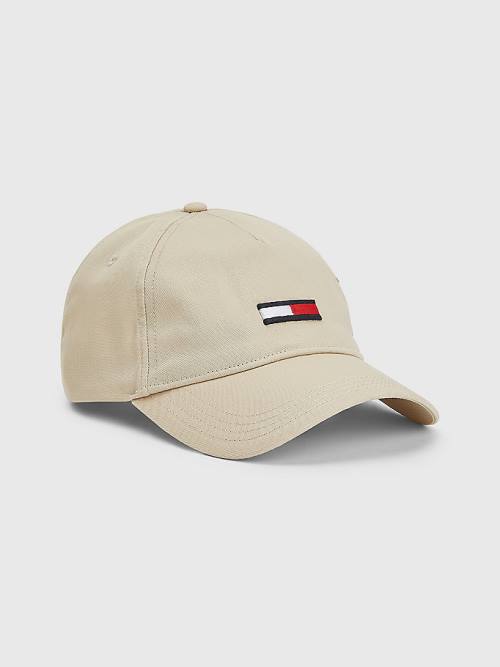 Tommy Hilfiger Tommy Jeans Cap Şapka Erkek Bej Rengi | TH694LZA