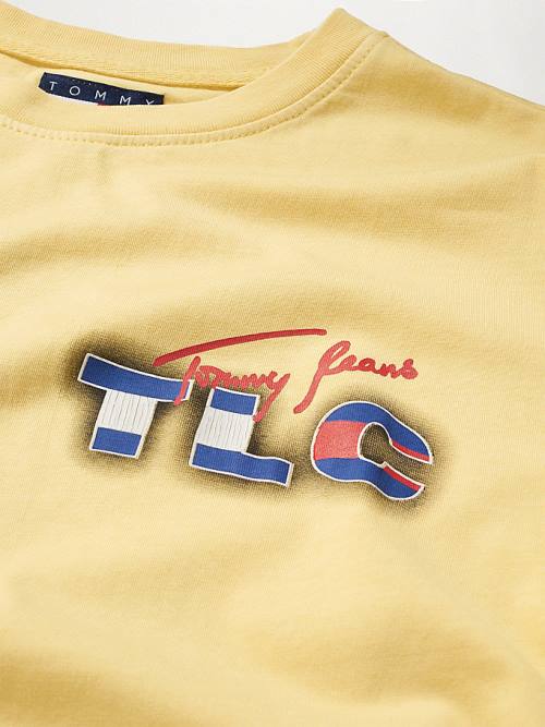 Tommy Hilfiger Tommy Revisited TLC Tişört Erkek Sarı | TH306GSK