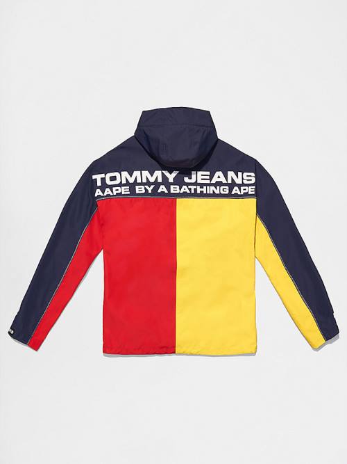 Tommy Hilfiger Tommy X AAPE 2-In-1 Ceket Erkek Mavi | TH620IEY