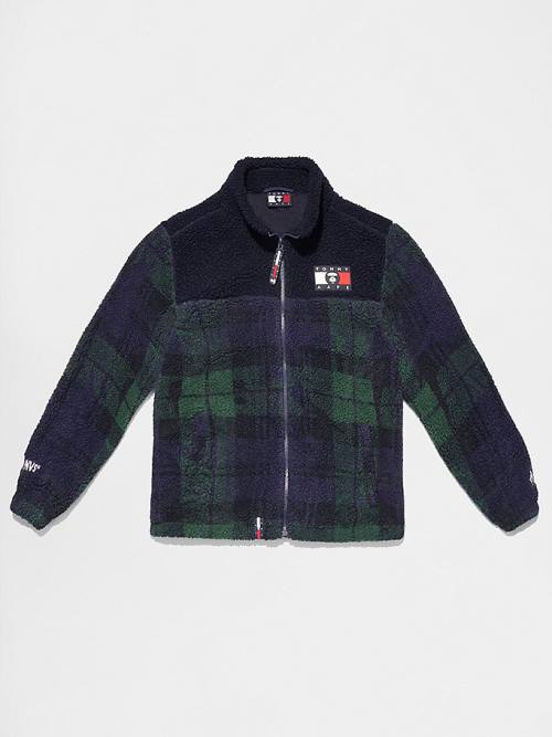 Tommy Hilfiger Tommy X AAPE 2-In-1 Ceket Erkek Mavi | TH620IEY