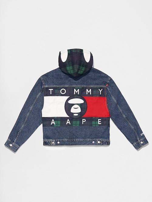 Tommy Hilfiger Tommy X AAPE Denim Ceket Erkek Denim | TH672TQI