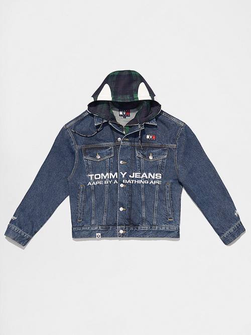 Tommy Hilfiger Tommy X AAPE Denim Ceket Erkek Denim | TH672TQI