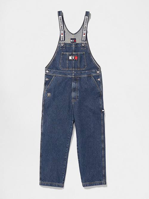 Tommy Hilfiger Tommy X AAPE Denim Dungarees Jean Pantolon Erkek Denim | TH587RJK