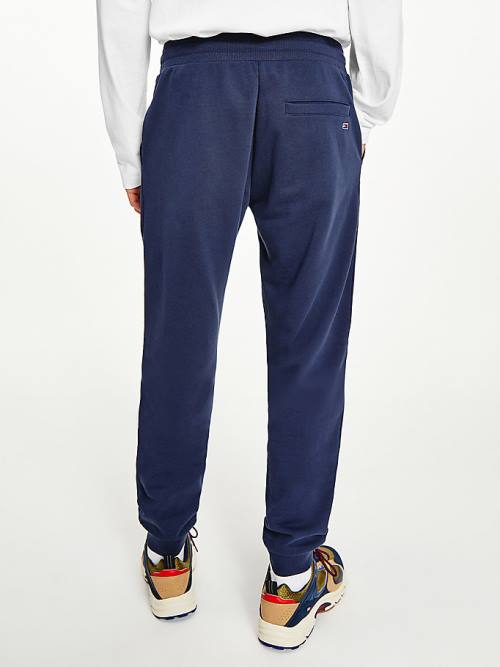 Tommy Hilfiger Tonal Joggers Pantolon Erkek Mavi | TH691TIK