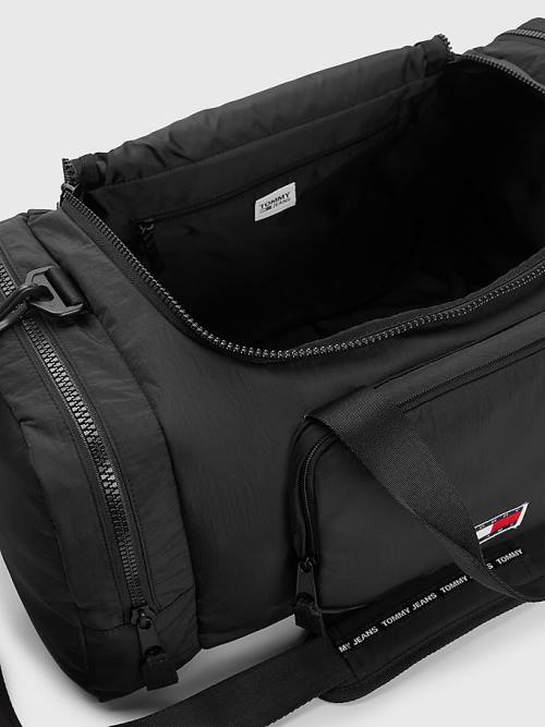 Tommy Hilfiger Travel Duffle Çanta Erkek Siyah | TH314XFG