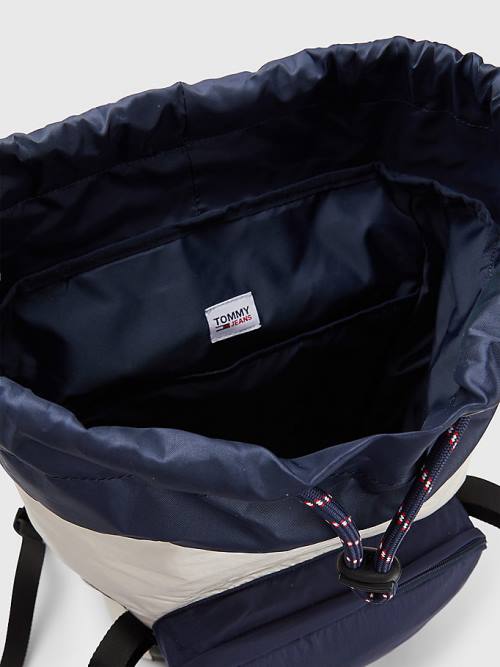 Tommy Hilfiger Travel Flap Backpack Çanta Erkek Mavi | TH508KMF