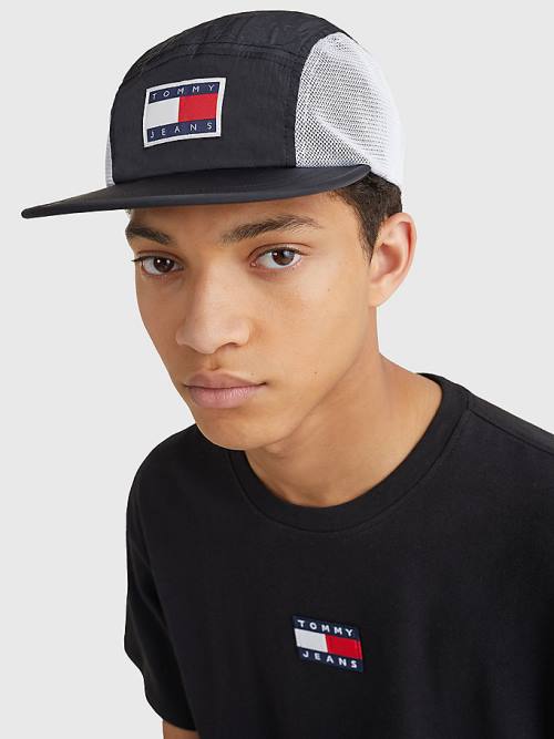 Tommy Hilfiger Travel Mesh Cap Şapka Erkek Siyah | TH901CRB