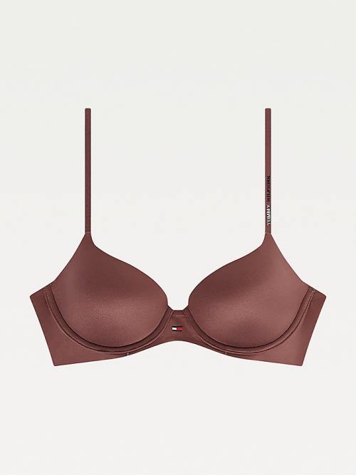 Tommy Hilfiger Ultra Soft Demi-Cup Bra İç Giyim Kadın Mor | TH574GHO