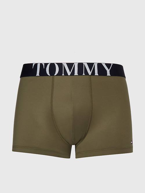 Tommy Hilfiger Ultra Soft Microfibre Trunks İç Giyim Erkek Haki | TH297OKT