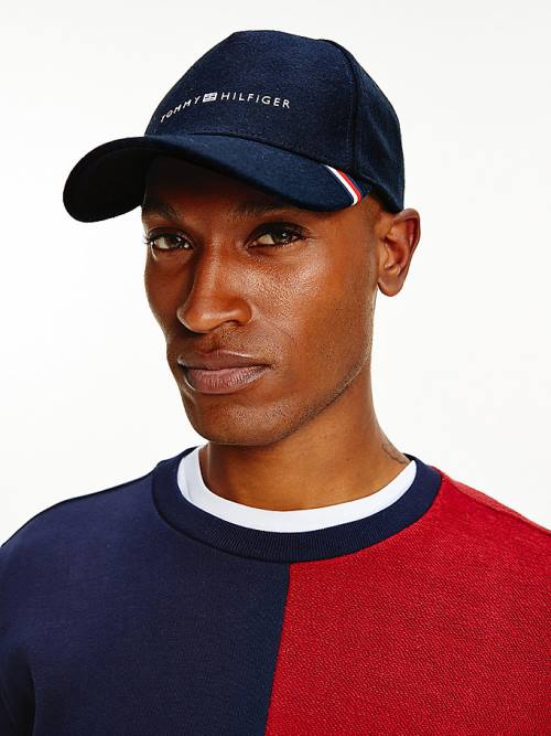 Tommy Hilfiger Uptown Cap Şapka Erkek Mavi | TH631NVR