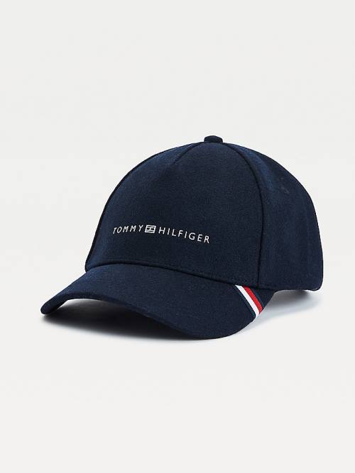 Tommy Hilfiger Uptown Cap Şapka Erkek Mavi | TH631NVR