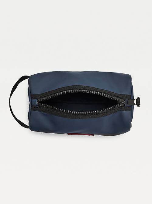 Tommy Hilfiger Urban Zipped Washbag Çanta Erkek Mavi | TH657HYV