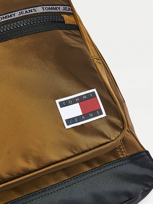 Tommy Hilfiger Utility Backpack Çanta Erkek Altın | TH426NSQ