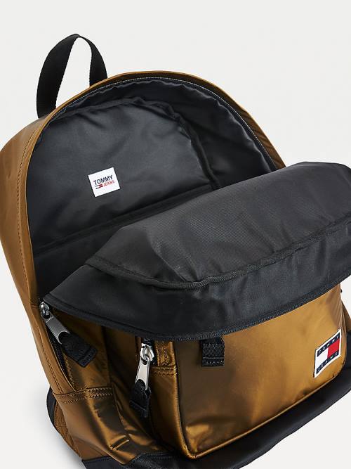 Tommy Hilfiger Utility Backpack Çanta Erkek Altın | TH426NSQ