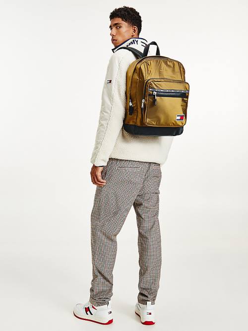 Tommy Hilfiger Utility Backpack Çanta Erkek Altın | TH426NSQ