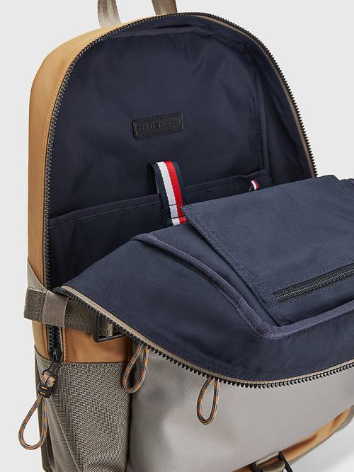 Tommy Hilfiger Utility Backpack Çanta Erkek Haki | TH790CHT