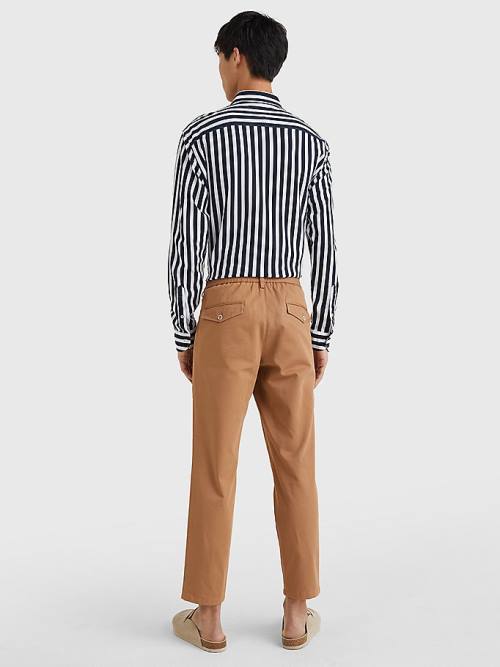 Tommy Hilfiger Utility Relaxed Fit Pantolon Erkek Kahverengi | TH846LCS