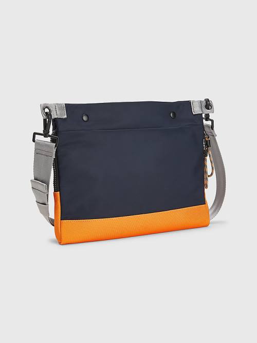 Tommy Hilfiger Utility Small Messenger Çanta Erkek Mavi | TH185UMC