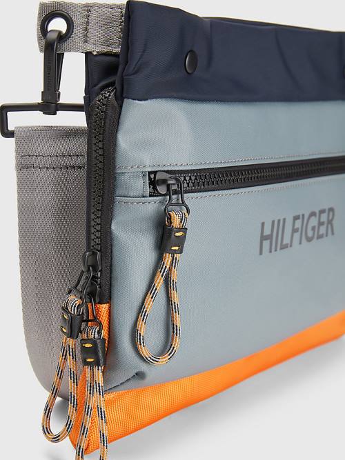 Tommy Hilfiger Utility Small Messenger Çanta Erkek Mavi | TH185UMC