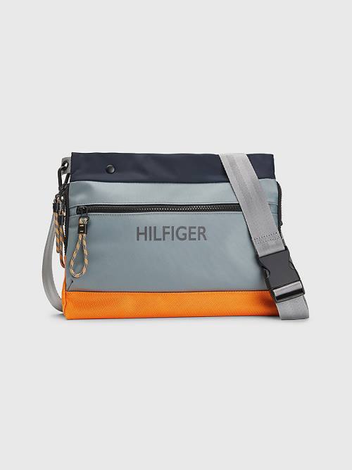 Tommy Hilfiger Utility Small Messenger Çanta Erkek Mavi | TH185UMC