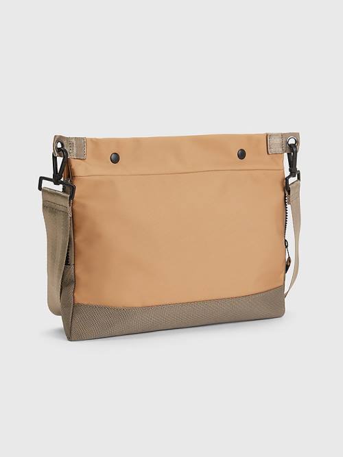 Tommy Hilfiger Utility Small Messenger Çanta Erkek Haki | TH678UDL